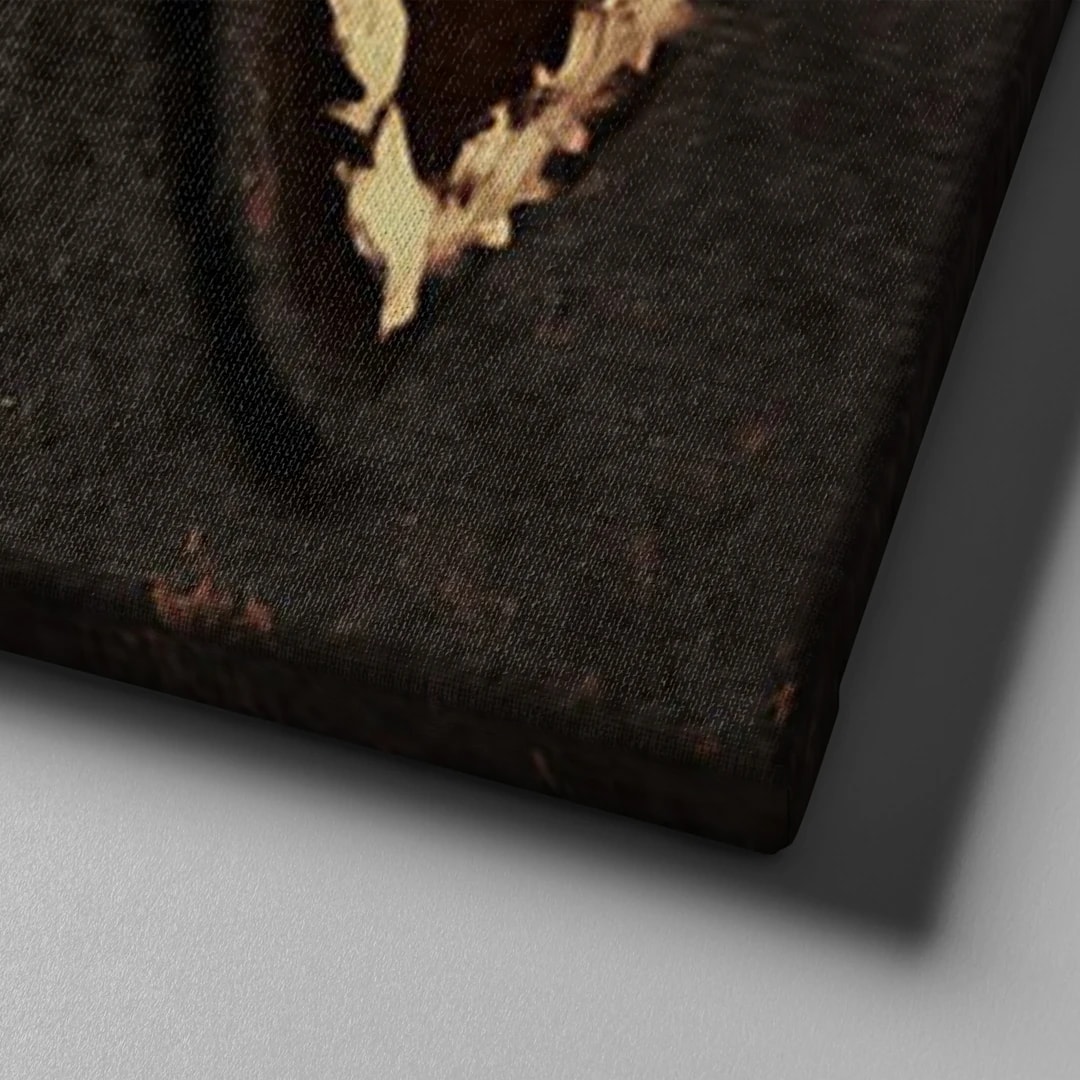 Asker Üniformalı Mustafa Kemal Atatürk Portre Kanvas Tablo